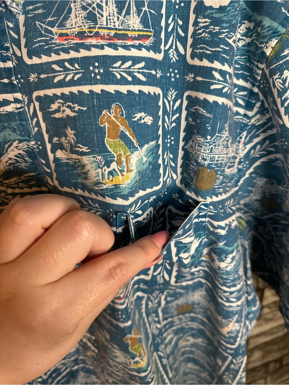 Rare Reyn Spooner Hawaiian Button Up Shirt Size 3XL - Picture 7 of 11